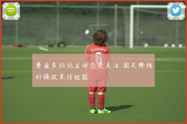 费南多归化后状态受关注 国足锋线补强效果待检验